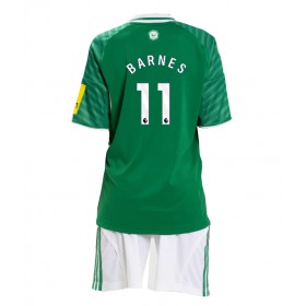 Dětské fotbalový komplet Newcastle United Harvey Barnes #11 Venkovní košile 2025-26 Krátkým Rukávem